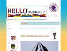 Tablet Screenshot of helloumbrella.com